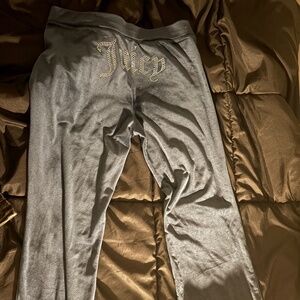 Juicy Couture navy blue track pants